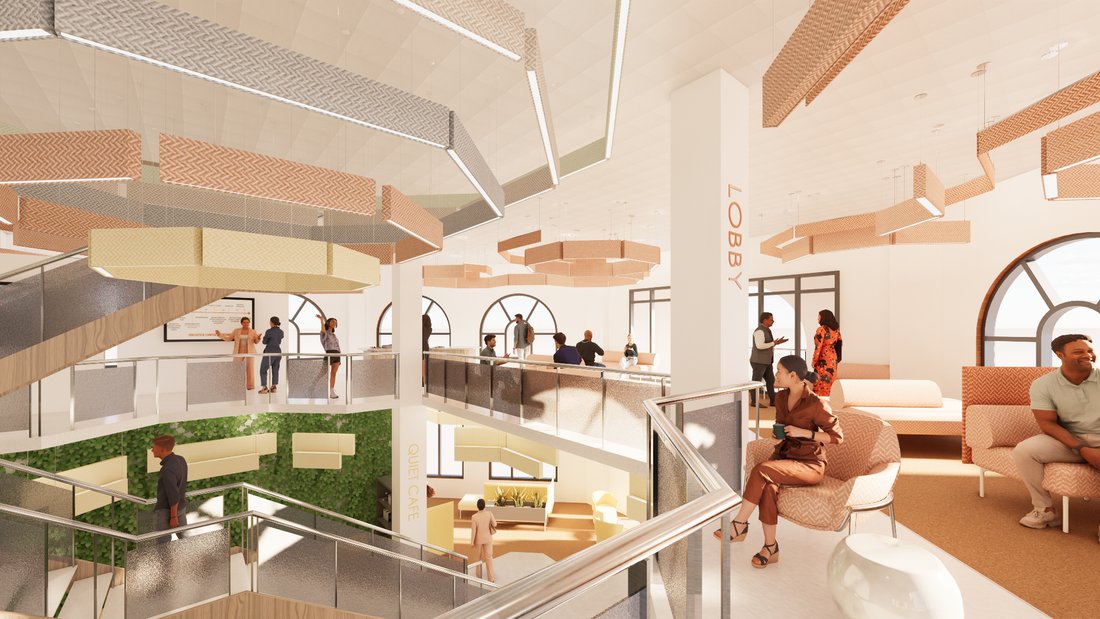 Beacon interior render